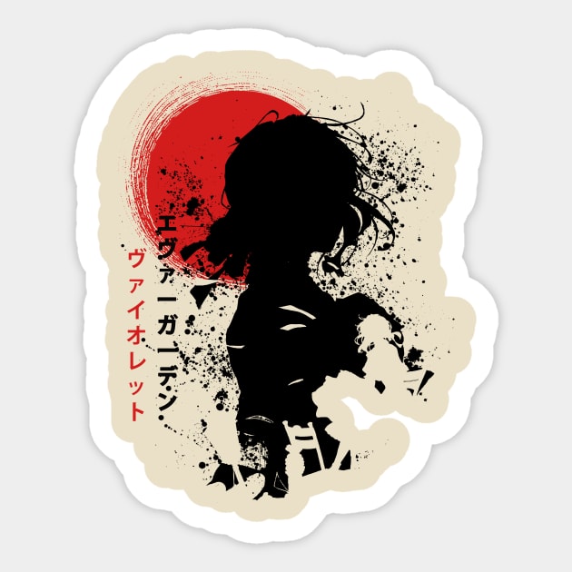 Violet evergarden Sticker by influencecheaky